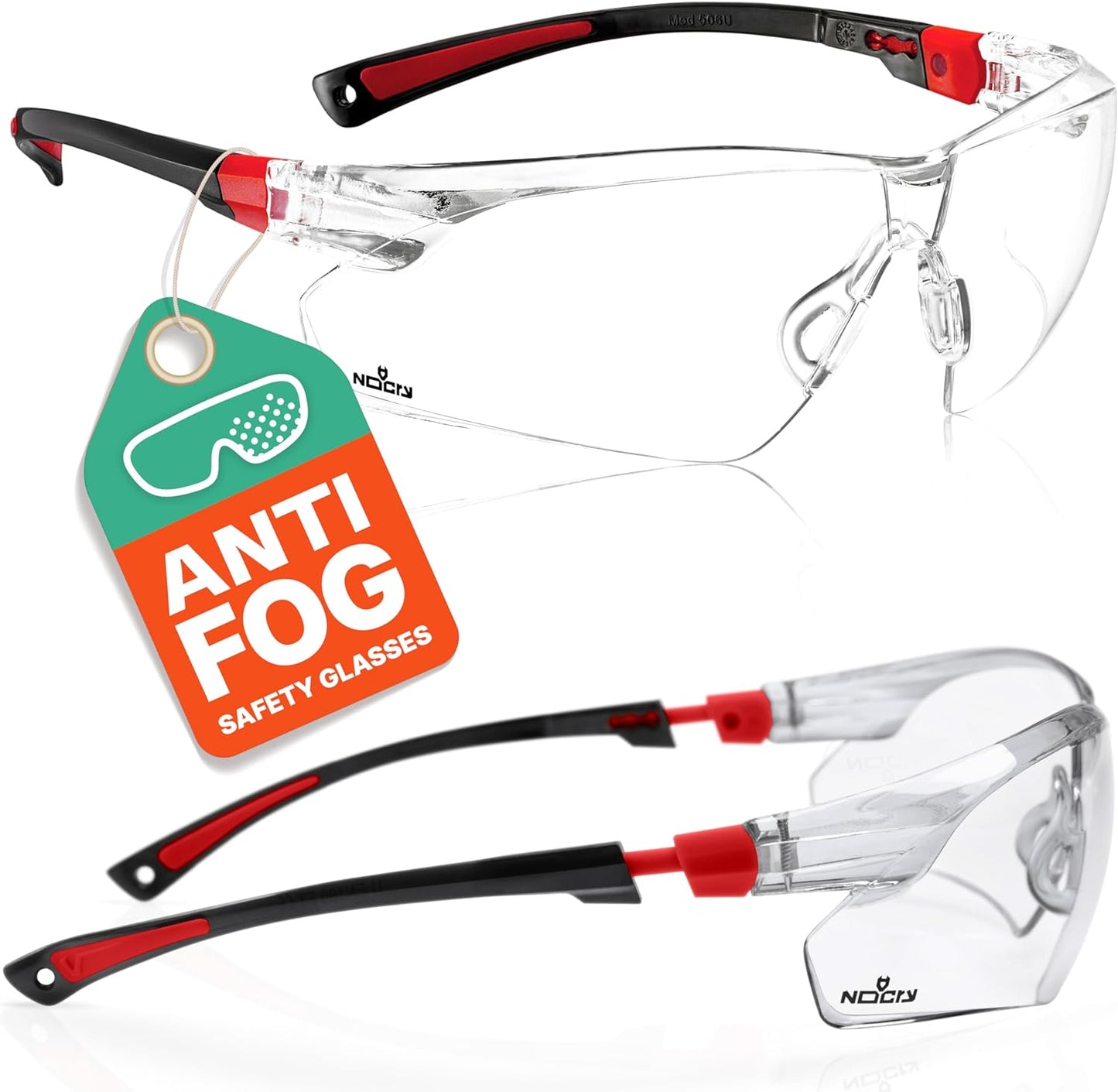 Lentes de Seguridad Deportivos (Blanco y Rosa)