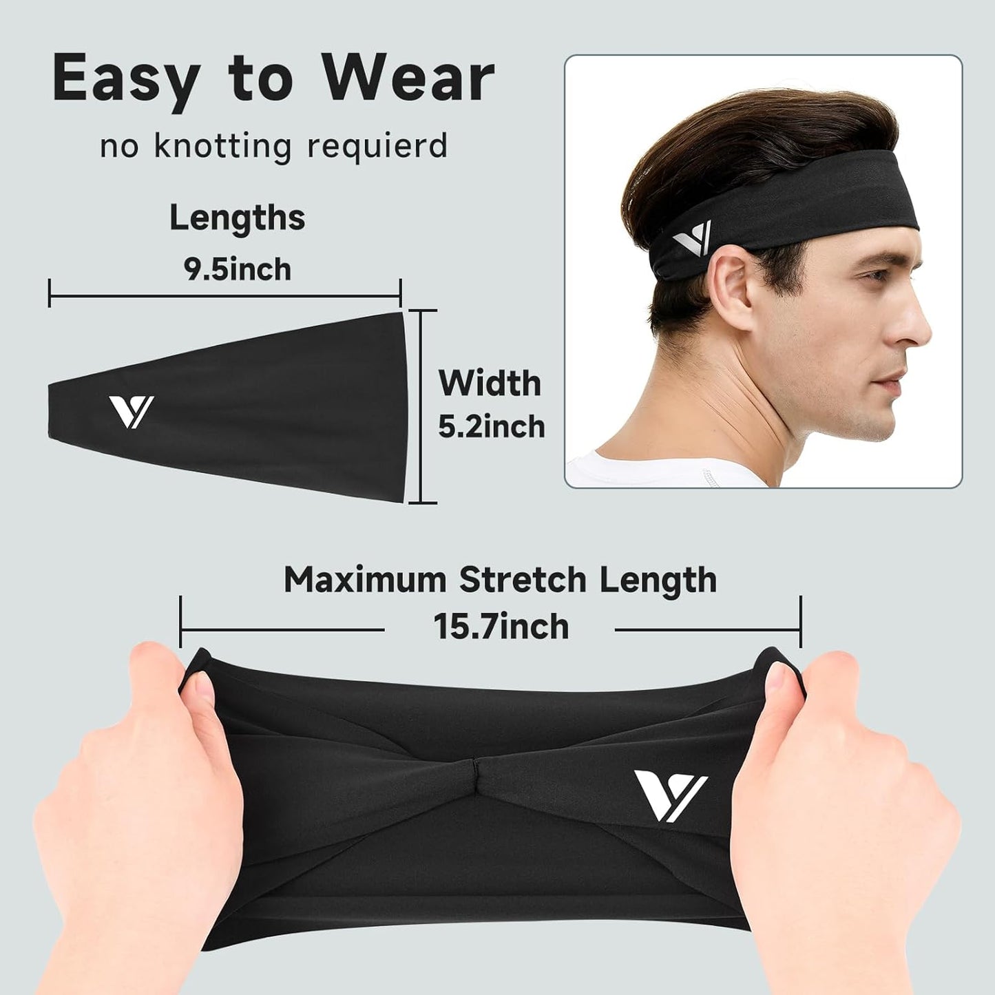 Diademas Deportivas Unisex