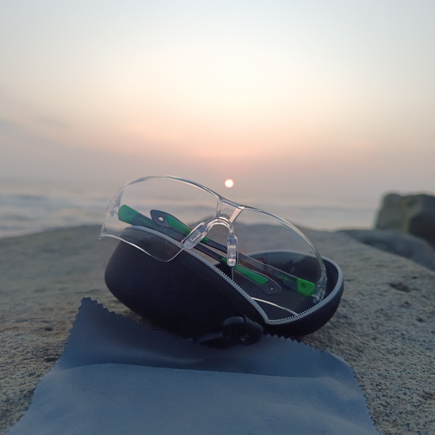 Kit Lentes deportivos de Seguridad + Estuche