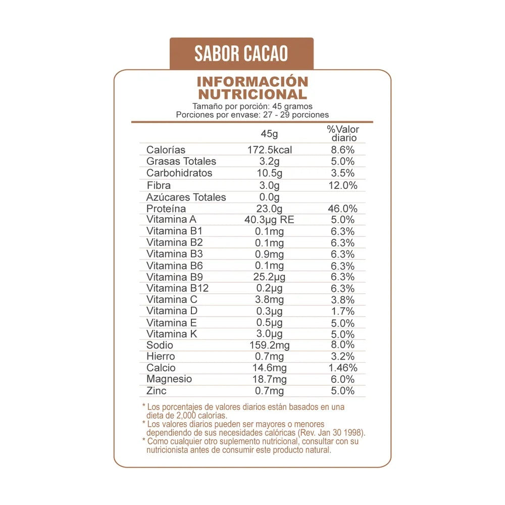 Supra Protein - Ecoland (CACAO) 1200g